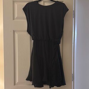 Free People Jazzy Mini Dress in black